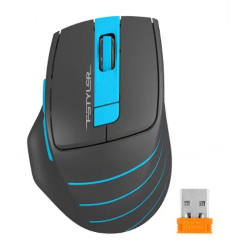 Мышь A4Tech Fstyler FG30 серый/синий оптическая (2000dpi) беспроводная USB (6but) Мышь A4Tech Fstyler FG30 серый/синий оптическая (2000dpi) беспроводная USB (6but)